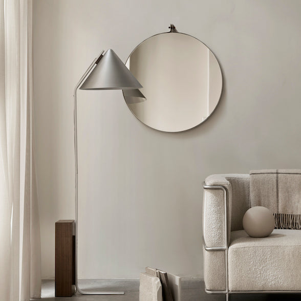 Dowel Mirror Round