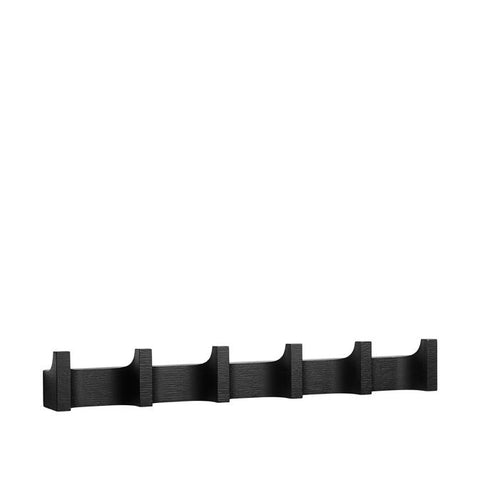 Column Coat Rack Long Black