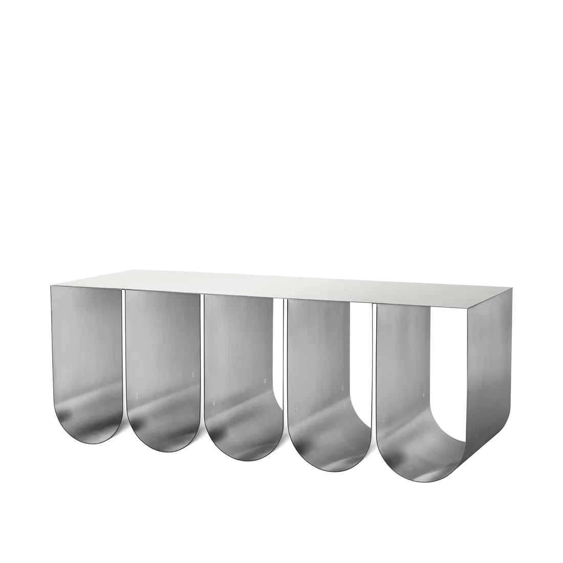 KRISTINA DAM STUDIO (クリスティーナダムスタジオ)　CURVED BENCH カーブドベンチ STAINLESS