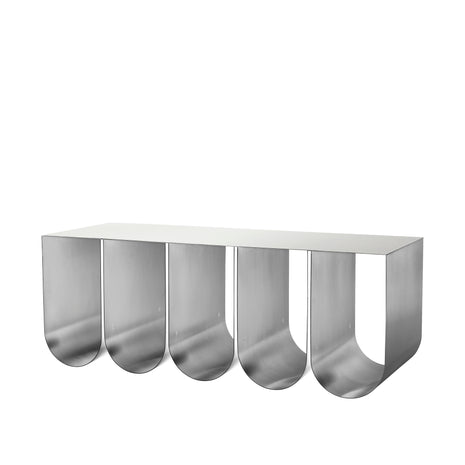 Curved Bench Stainless