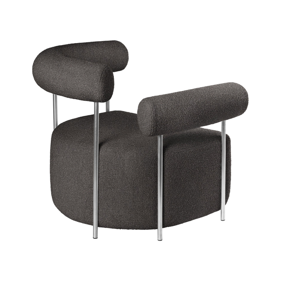 Solitude Lounge Chair Dark Grey