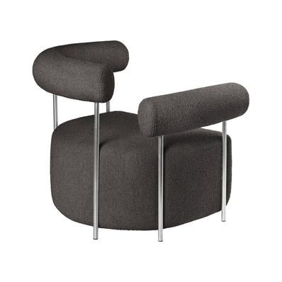 Solitude Lounge Chair Dark Grey