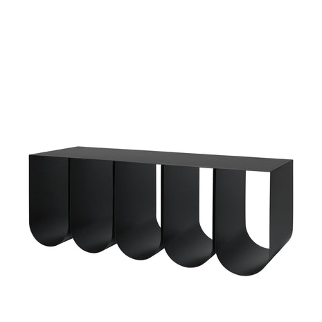 Curved Bench Black