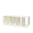 Curved Bench Beige