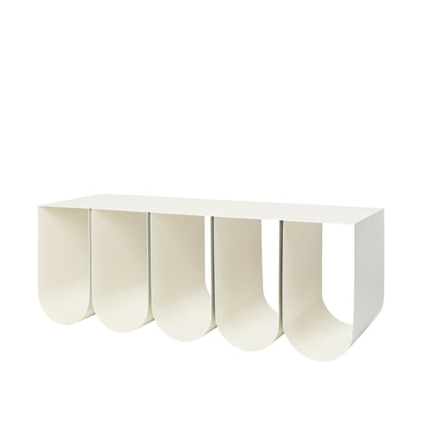Curved Bench Beige