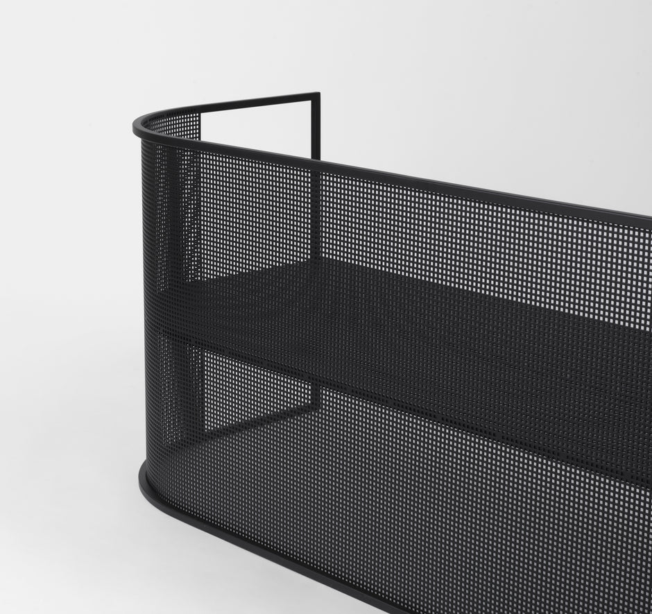 Bauhaus Lounge Bench Black