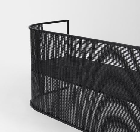 Bauhaus Lounge Bench Black