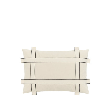 Bow Cushion Cover Undyed 40x60