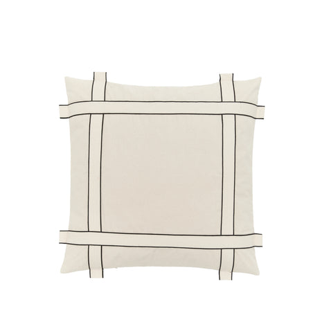 Bow Cushion Cover Undyed 60x60