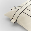 Bow Cushion Cover Undyed 40x60
