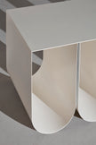 Curved Bench Beige