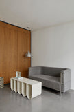 Curved Bench Beige