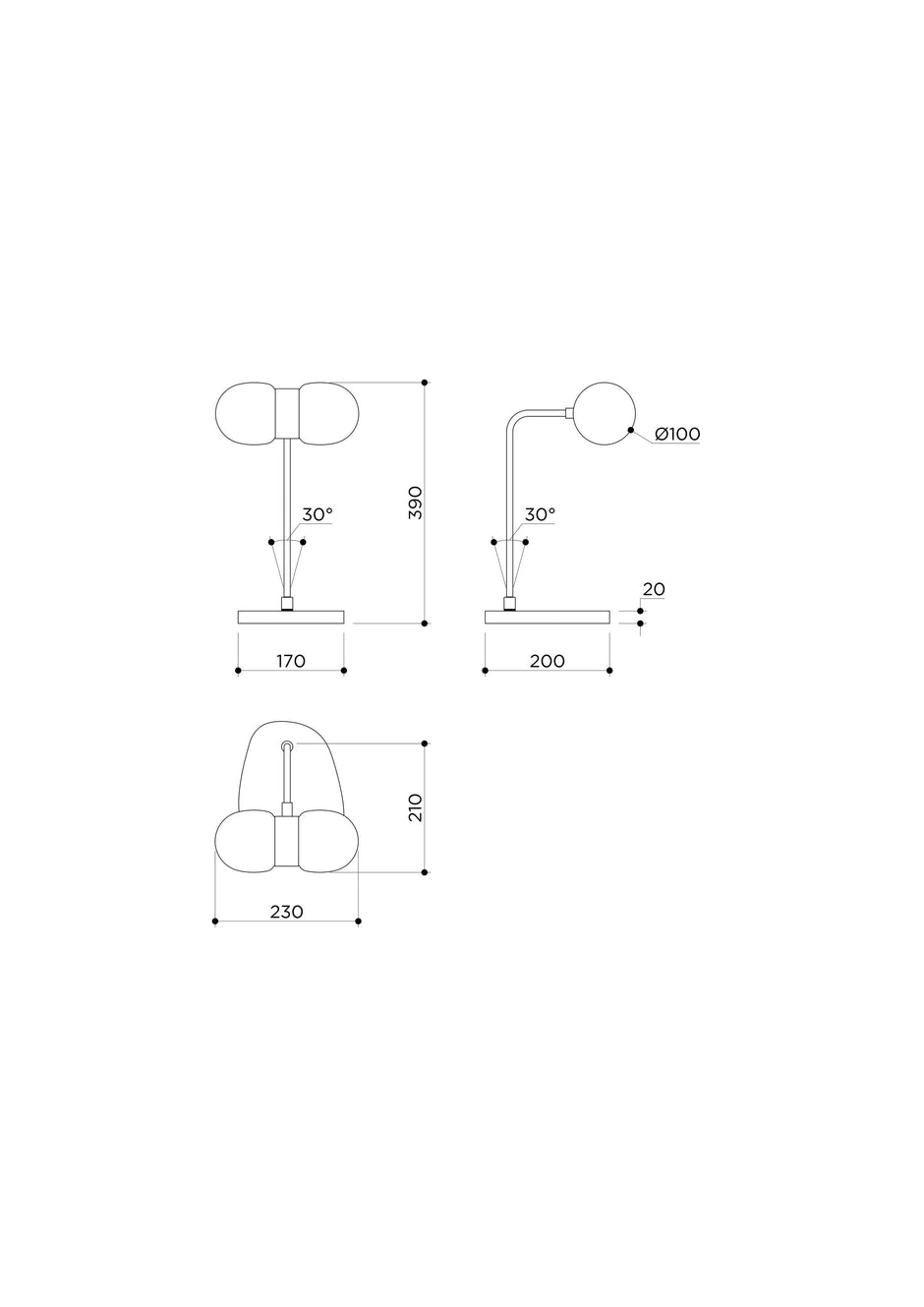 Nuvol Double Table