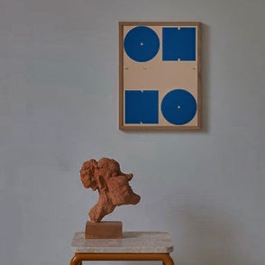 KALLE LINDEMAN & WILLIE LARSSON (ケールリンデマン&ウィリーラーソン)　フレーム付ポスター "1.2.5 OH NO" 50 x 70 cm