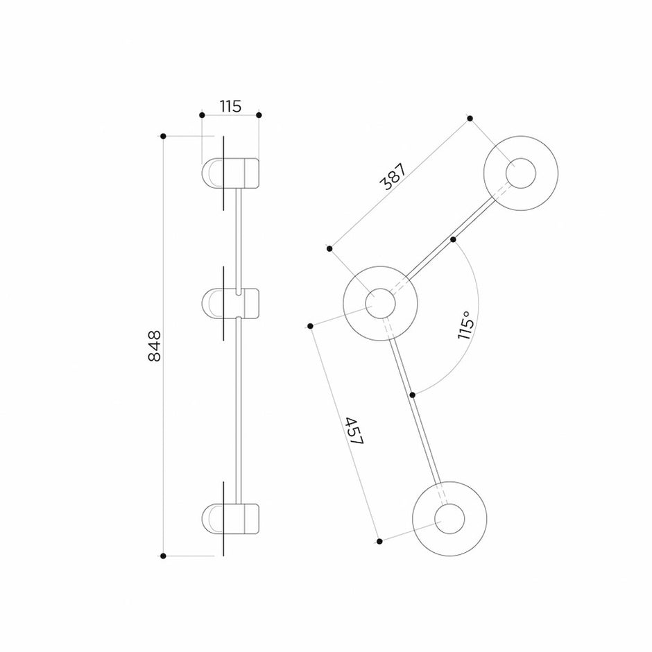 Alba Triple Wall Angle