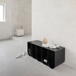 Curved Bench Black