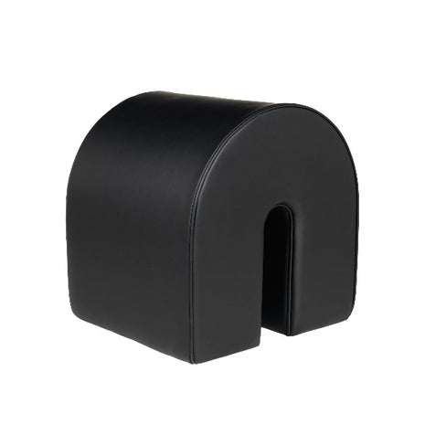 Curved Pouf Black