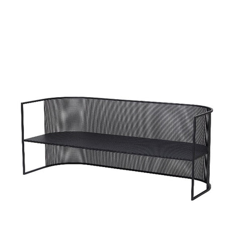 Bauhaus Lounge Bench Black