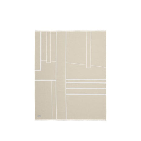 Architecture Throw Beige