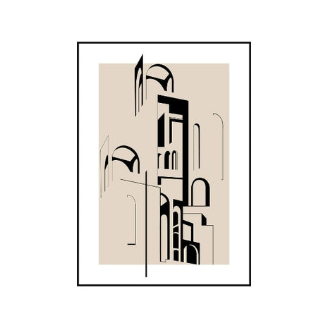 Framed Poster Abstraction - Casa Sublim